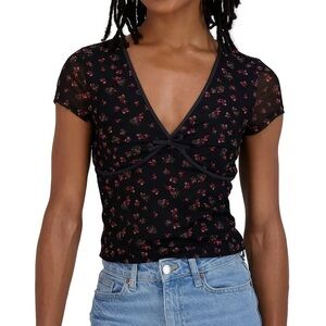 NWT Aeropostale Women's Mesh V-Neck
